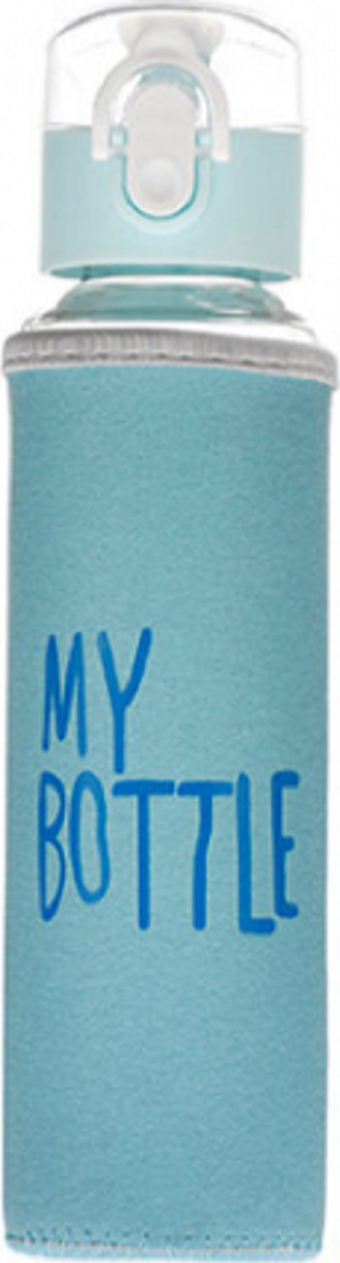 My Bottle Deri Kılıflı Cam Matara 480 Ml