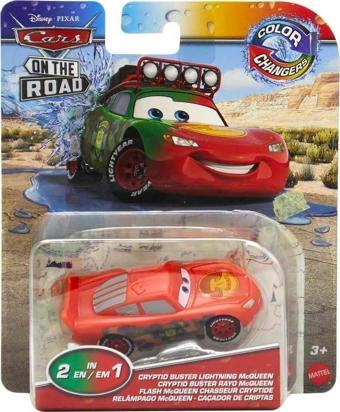 Disney Cars Cars Renk Değiştiren Araçlar HMD70 - Cryptid Buster Lightning McQueen