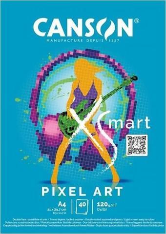 Canson Xsmart Pıxel Art A4 120g 40 Sayfa