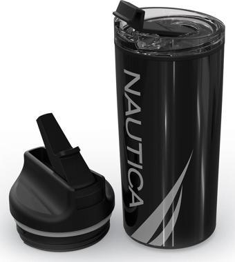 Nautica NTM02 Sport Termos Paslanmaz Çelik 500 ml J.Class Siyah