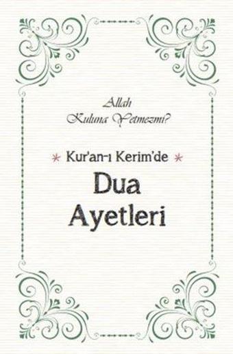 Kur'an'ı Kerim'de Dua Ayetleri - Kolektif  - Fıtrat Kitap
