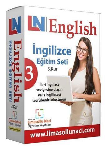 Limasollu Naci 3. Kur Advanced and Business English İngilizce Eğitim Seti - Kolektif  - Limasollu Naci Öğretim Yay.