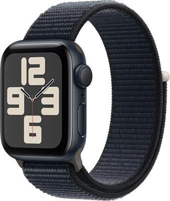 Apple Watch SE 2.Nesil (2023) GPS 40mm Midnight Aluminium Case with Midnight Sport Loop - MRE03TU/A