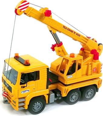 Bruder MAN Vinçli Kamyon Sarı 02754