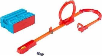 Hot Wheels Track Builder Alev Temalı Akrobasi Seti HMC04