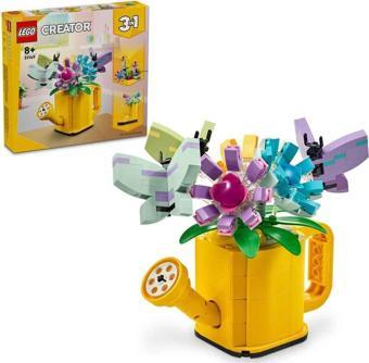 LEGO 31149 Creator Sulama Kabında Çiçekler Çizme ve Kuş Modeli Seçenekleri +8 Yaş (420 Parça)