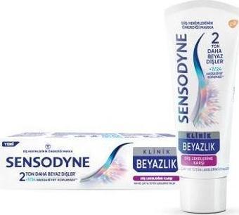 Sensodyne Diş Macunu Klinik Beyaz Leke Karşıtı 75 ml.