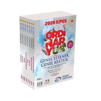 Ankara Murat Yayıncılık KPSS Ordinaryüs Genel Kültür-Genel Yetenek Konu Anlatımlı Modüler Set - Ankara Murat Yayıncılık