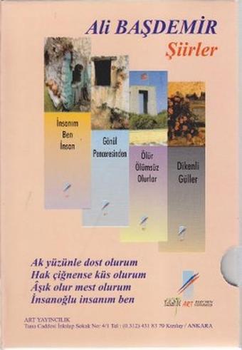 Ali Başdemir Şiirler (4 Kitap Takım) - Ali Başdemir - Art Basın Yayın