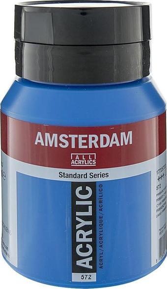 Amsterdam Standart 500 ml Akrilik Boya Primary Cyan / 572