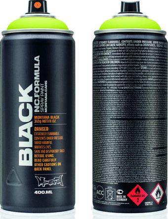 Montana Black Sprey Boya 400 ml Acid BLK6005