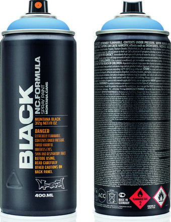 Montana Black Sprey Boya 400ml Blue Lagoon BLK5230