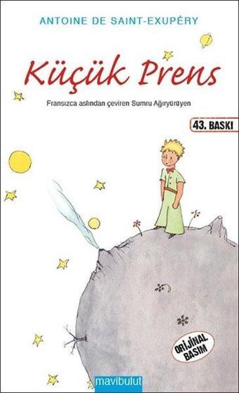 Küçük Prens - Antoine de Saint-Exupery - Mavi Bulut Yayıncılık