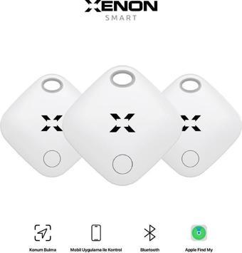 Xenon Smart Tag Akıllı Takip Cihazı 3 adet (Apple Lisanslı)