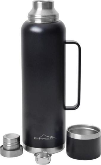 Ng 164 Campout Çift Katmanlı Termos 1500 Ml Siyah