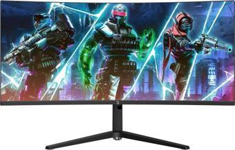 Gamepower Wq34 34'' 1Ms 180Hz Curved 2K Uwqhd 3440*1440 Gaming Monitör