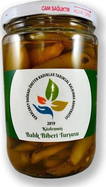 Karacabey Közlenmiş Balık Biber Turşusu 530 g ℮