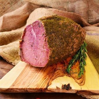 Roastbeef Tütsülenmiş Dana Füme Et Kekikli Az Yağlı Katkısız 250 g ℮