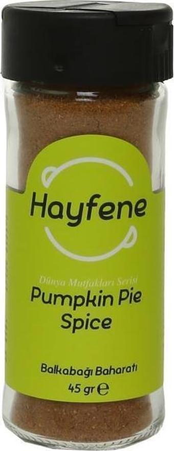 Hayfene Dünya Mutfakaları Serisi Pumpkin Pie Spice (Balkabağı Baharatı) 45 g ℮