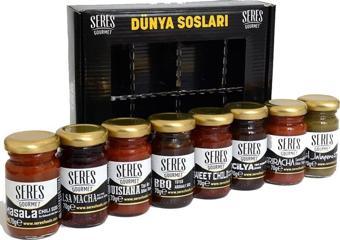 Seres Gourmet Dünya Sosları Set (8x70Gr) _560 Gr