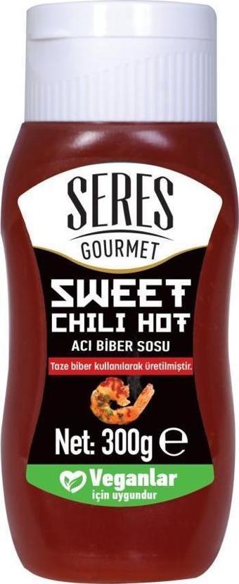 Seres Gourmet Sweet Chılı Hot Acı Biber Sosu 300 g ℮