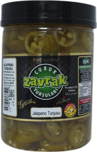 Zavrak Jalapeno Turşusu 1000 g ℮