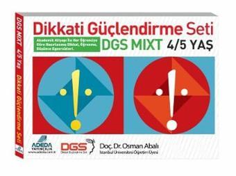 Dikkati Güçlendirme Seti Mixt 4 - 5 Yaş - Osman Abalı - Adeda Yayıncılık