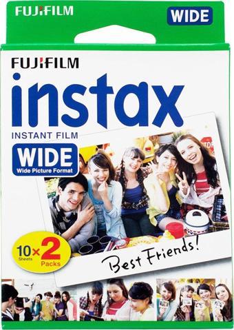 Fuji instax Wide 210 ve 300 için 20’li Fotoğraf filmi