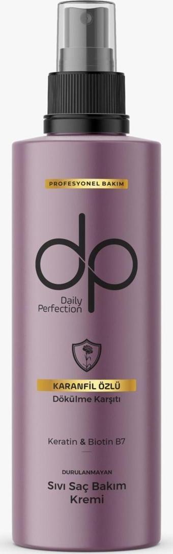 Dp Daily Perfection Karanfil Özlü Durulanmayan Sıvı Saç Kremi 180 Ml