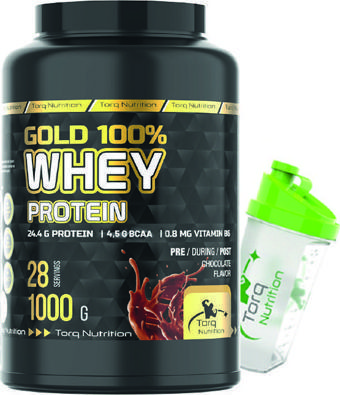 Torq Nutrition Gold Whey Protein Çikolata Aromalı 1000 Gr