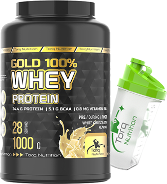 Torq Nutrition Gold Whey Protein Beyaz Çikolata Aromalı 1000 gr