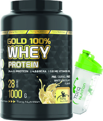 Torq Nutrition Gold Whey Protein Beyaz Çikolata Aromalı 1000 gr