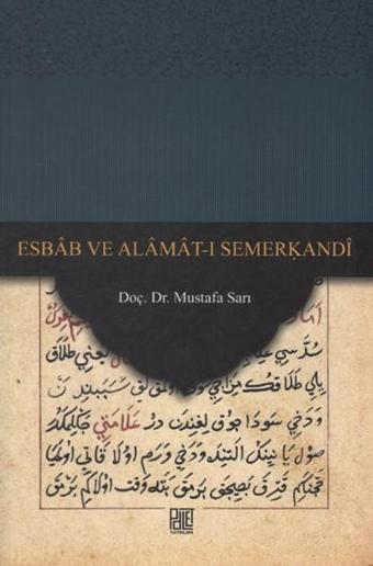 Esbab ve Alamat-ı Semerkandi - Mustafa Sarı - Palet Yayınları