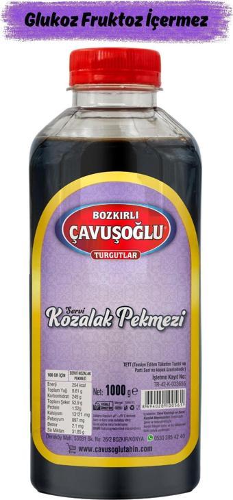 Bozkırlı Çavuşoğlu Kozalak Pekmezi 1000 gr