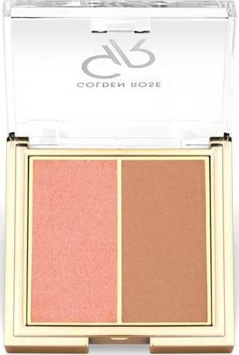 Golden Rose Iconic Blush Duo No:01 Rose Nude Allık