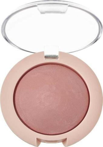 Golden Rose Nude Look Face Baked Blusher Peachy Allık