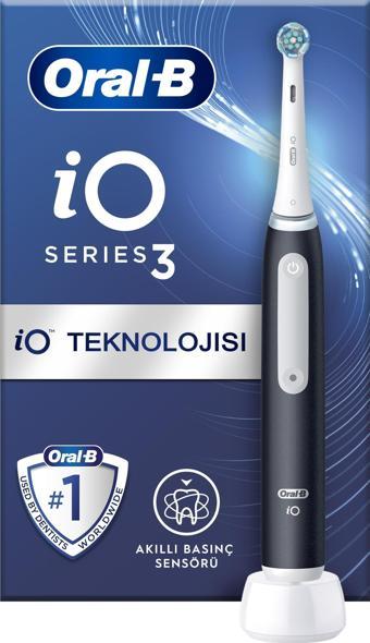Oral-B iO 3 Şarjlı Diş Fırçası - Siyah