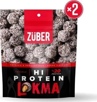 Züber Yüksek Proteinli Lokma Kakaolu 84g X 2 Adet