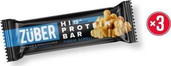 Züber Yüksek Protein Bar Fındık Ezmeli 45g X 3 Adet