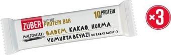 Züber Protein Bar Bademli 40g X 3 Adet