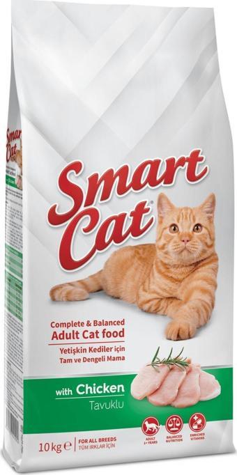 Smart Cat Tavuk Etli Yetişkin Kedi Maması 10 Kg 