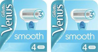 Gillette Venus Yedek Kadın Tıraş Bıçağı 4'lü X 2 Adet