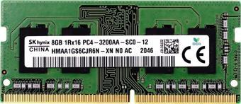 SK Hynix HMAA1GS6CJR6N-XN 8GB DDR4 3200Mhz Notebook Bellek