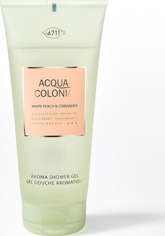 4711 Acqua Colonia White Peach & Coriander Shower Gel 200 ml Duş Jeli