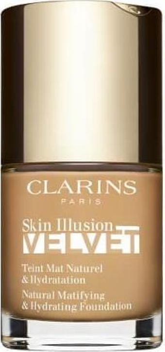 Clarins Skin Illusion Velvet 112.3N Sandalwood 30 ml Matlaştırıcı Fondöten