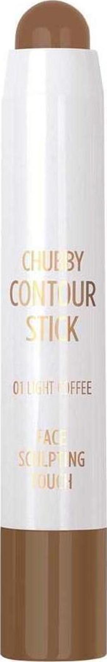 Golden Rose Chubby Contour Stick No:01 Light Coffee Kontür