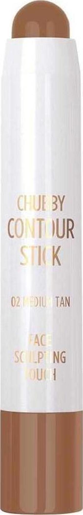 Golden Rose Chubby Contour Stick No:02 Medium Tan Kontür