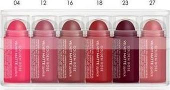 Golden Rose Mini Velvet Matte Lipstick Mix2 6lı Mini Ruj Seti