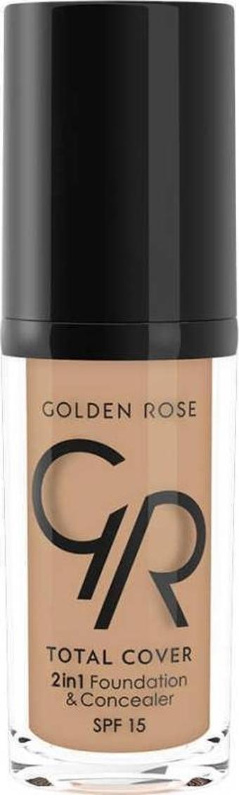 Golden Rose Total 2 In 1 Foundation & Concealer No: 18 Fondöten ve Kapatıcı