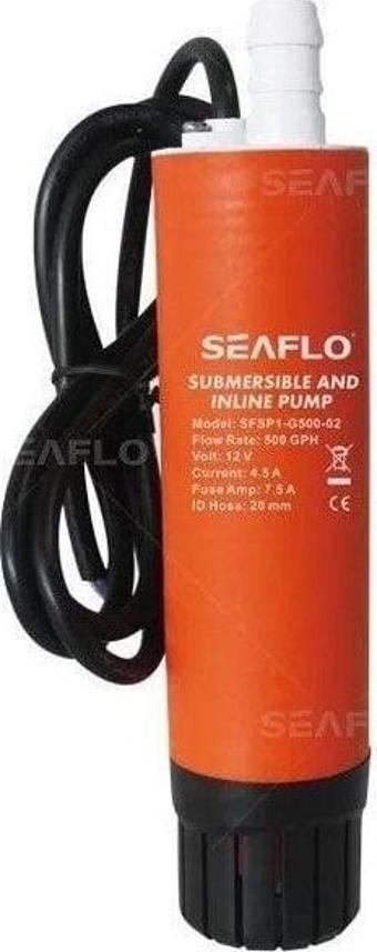 Seaflo SR09520 Sintine Dalgıç Pompa 12 Volt 500 Gph 41mm Dış Çap SFSP1-G500-02A